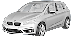 BMW F45 P0552 Fault Code